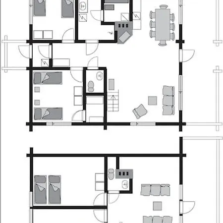 Tahkon Riihiranta - 4 Bedroom By The - Tasokas Tilava Rantamoekki * Tahkovuori