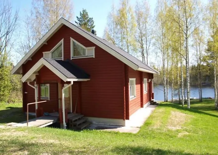 别墅 Tahkon Riihiranta - 4 Bedroom By The - Tasokas Tilava Rantamoekki *