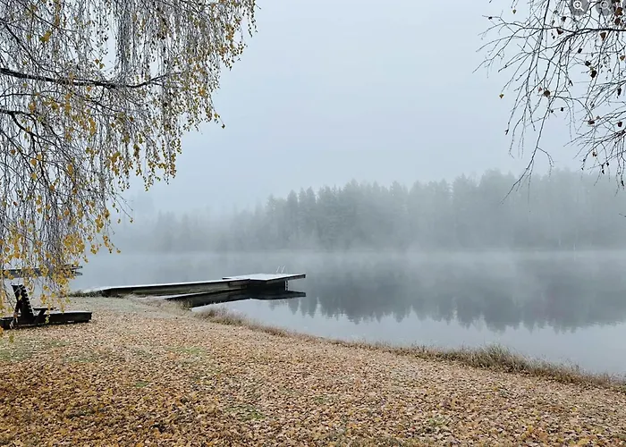 别墅 Tahkon Riihiranta - 4 Bedroom By The - Tasokas Tilava Rantamoekki *